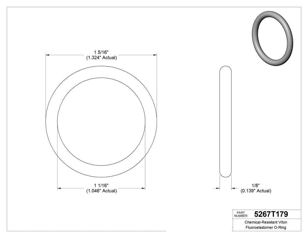 Technical drawing - 5267T179